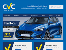 Tablet Screenshot of cvcdirect.com